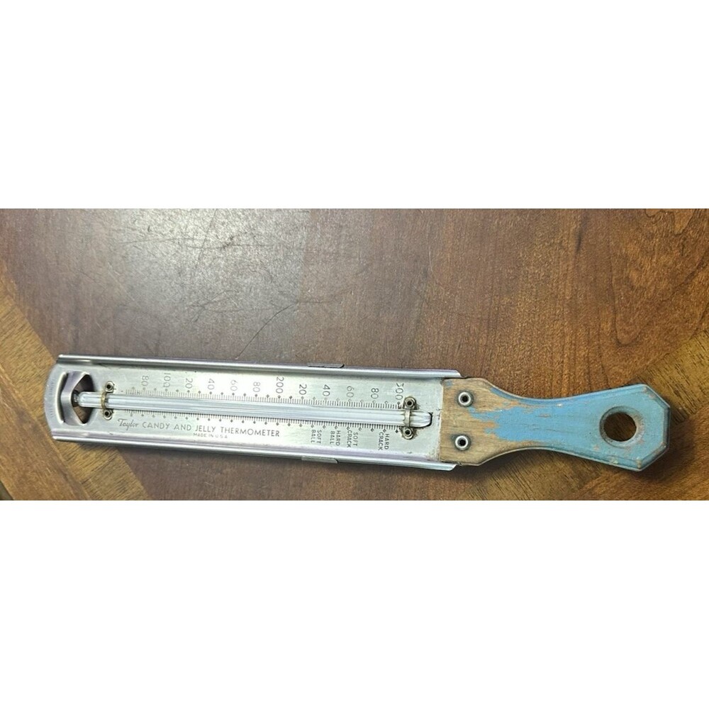 Vintage Taylor Candy and Jelly Thermometer Temperature Gauge Chef Confectioner